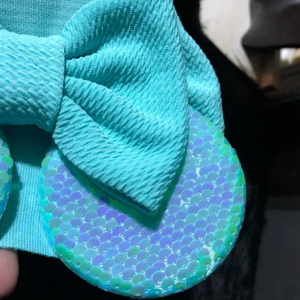 Adorable Sequin Mouse Ears Baby Turban‎ NWOT